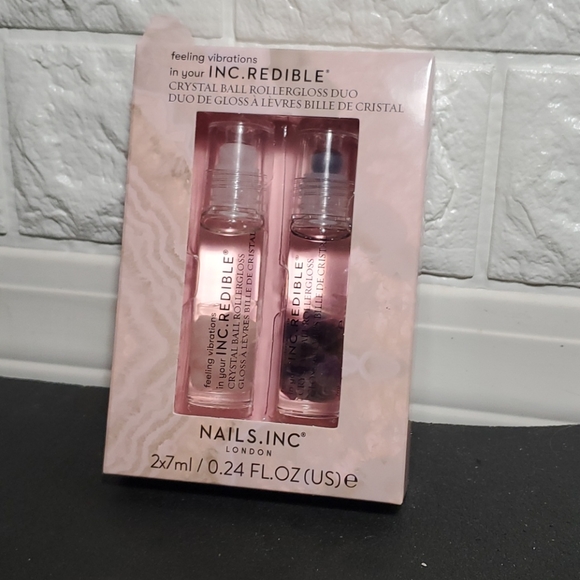 Inc.redible cosmetics crystal ball rollergloss duo - Picture 1 of 4